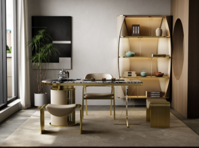 艺帝思雅 以天然奢石雕琢现代轻奢，彰显人文艺术的高端家居美学